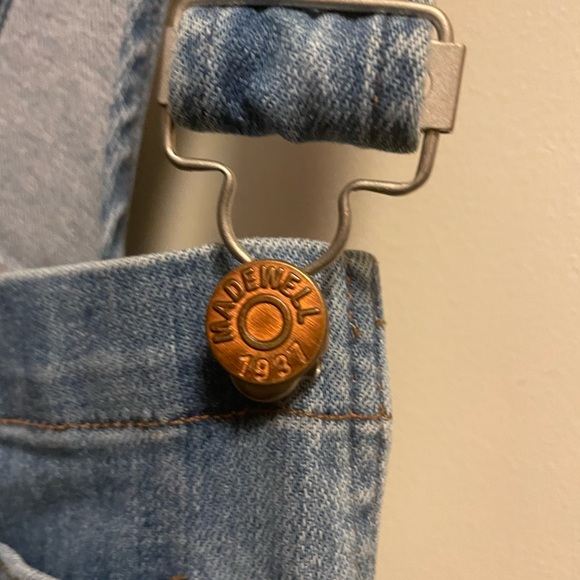 Madewell Denim Overalls size (L). - Picture 2 of 8